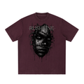 Heavyweight Vintage Washed Frayed T-Shirt