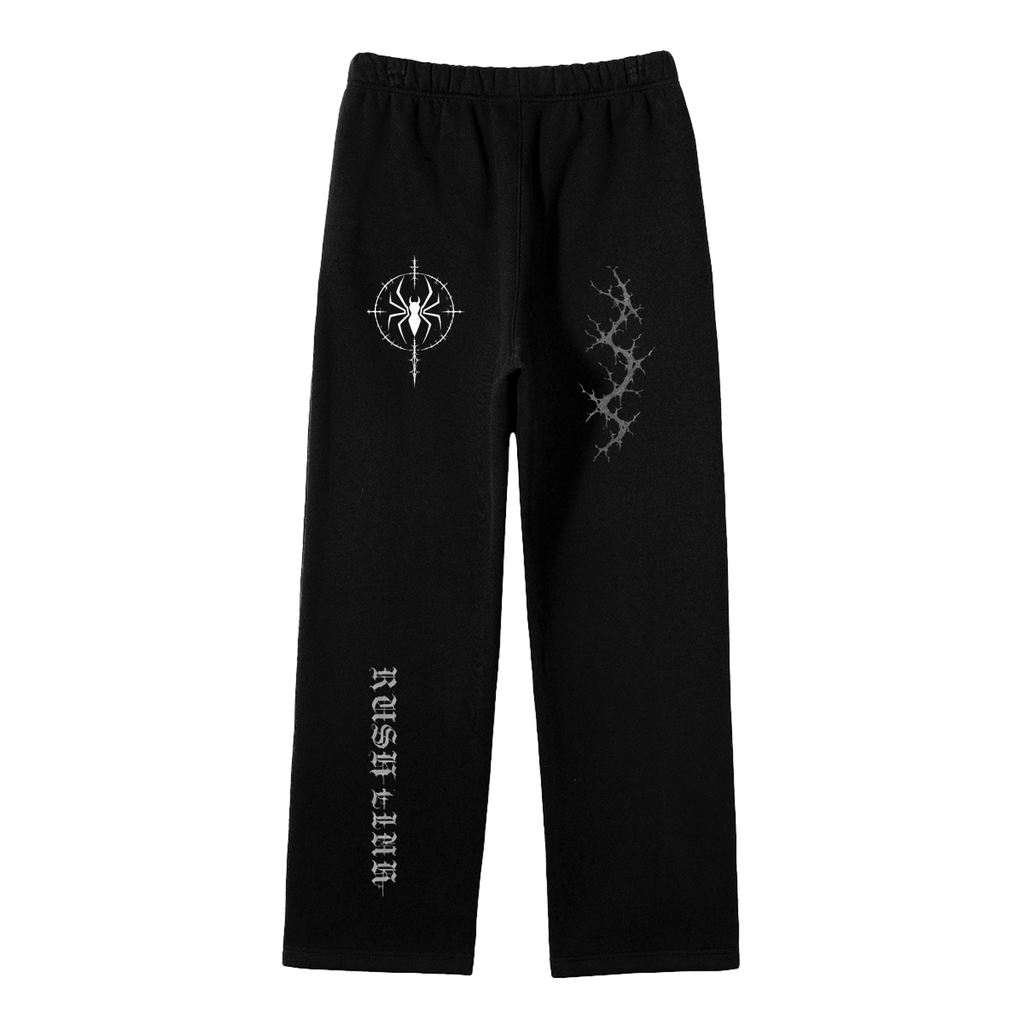 Unisex Solid Color Fleece Straight Leg Pants